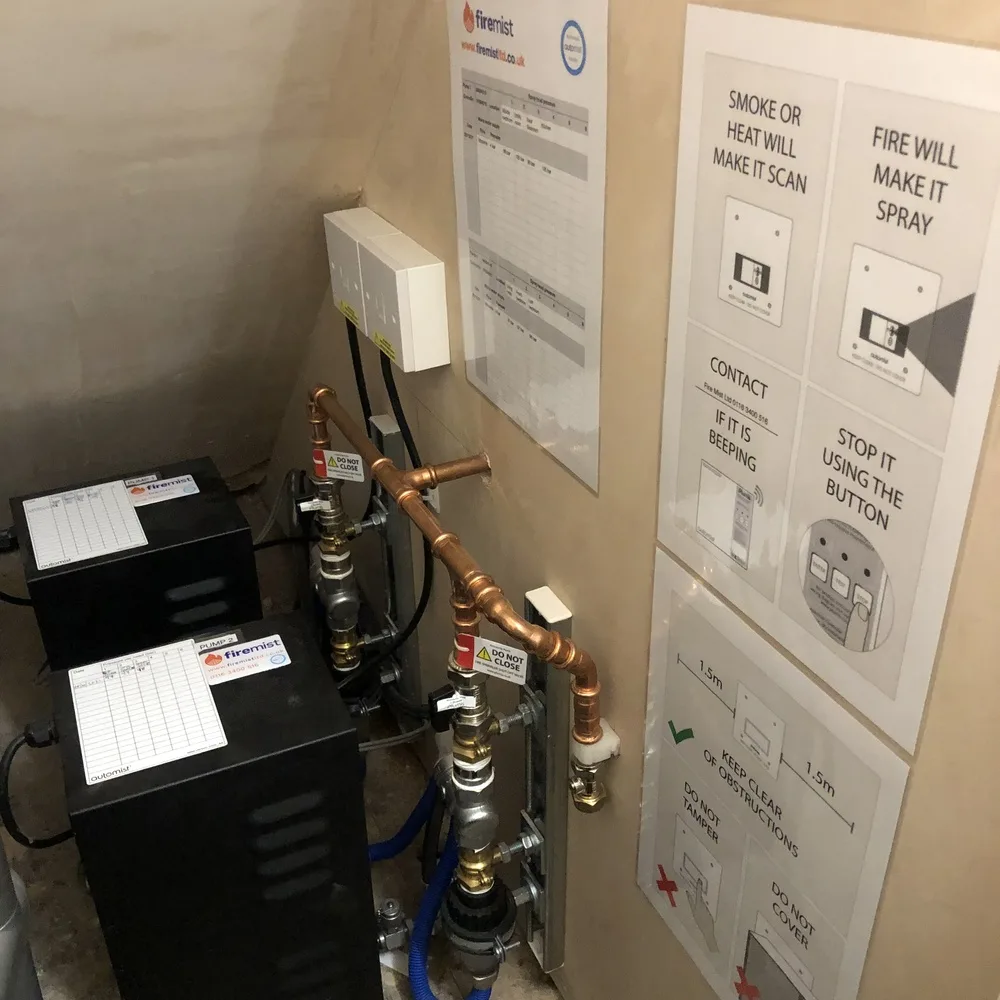 Picture of Intelligent fire suppression for renovation project